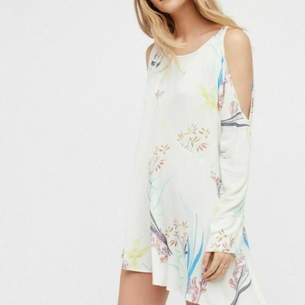 Free People Tunic Dress Clear Skies Trapeze Swing